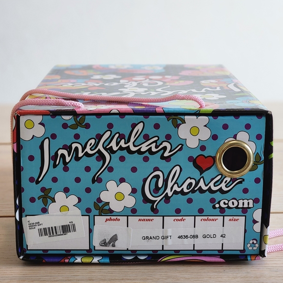 Irregular Choice – Grand Gift Heels (Gold) Size: EU 42 / US 11 - Picture 12 of 15